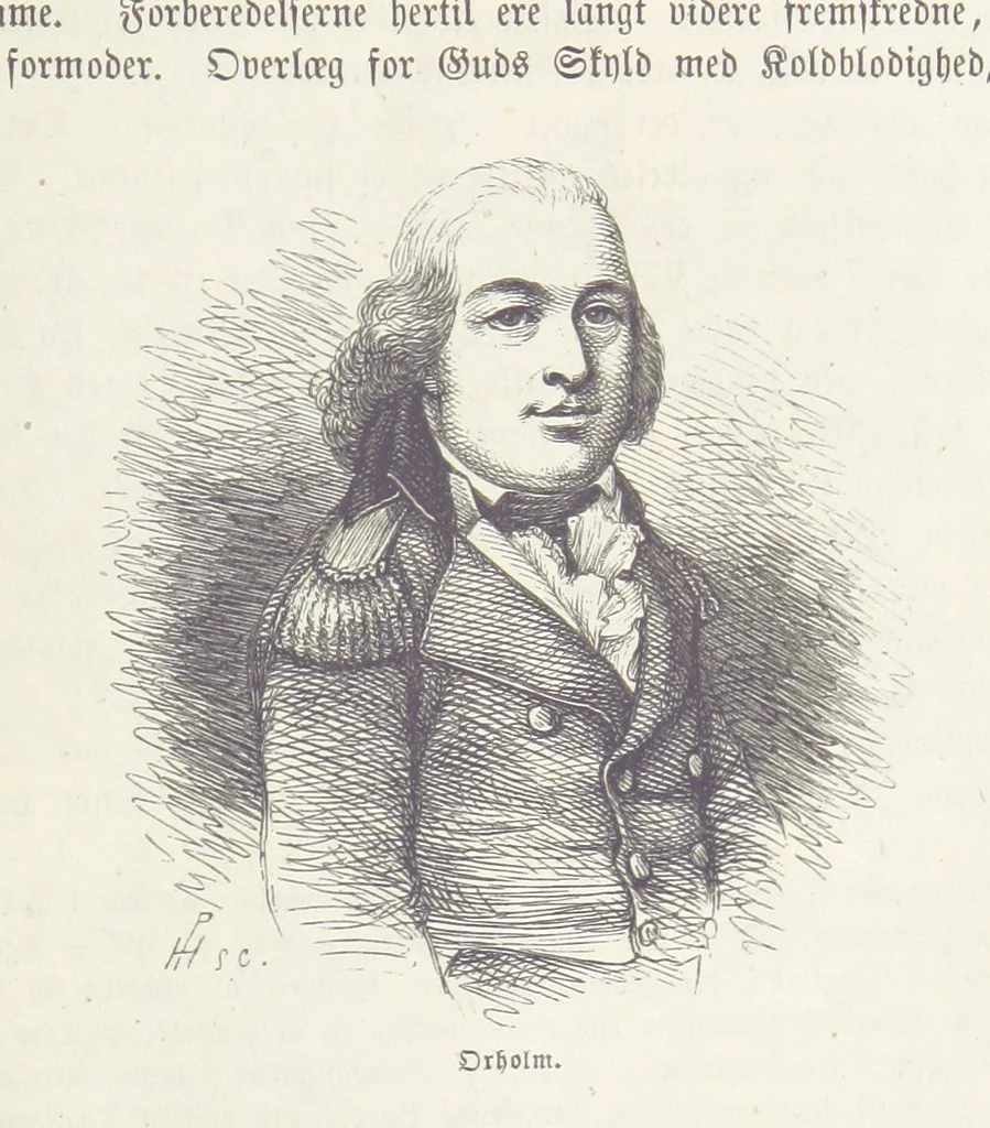 An illustration from Danmarks, Norges og Sverigs Historie, populært fremstillet efter de bedste trykte Kilder [by N. Bache] ... Med 253 Illustrationer i Træsnit, 1867, leaf 137