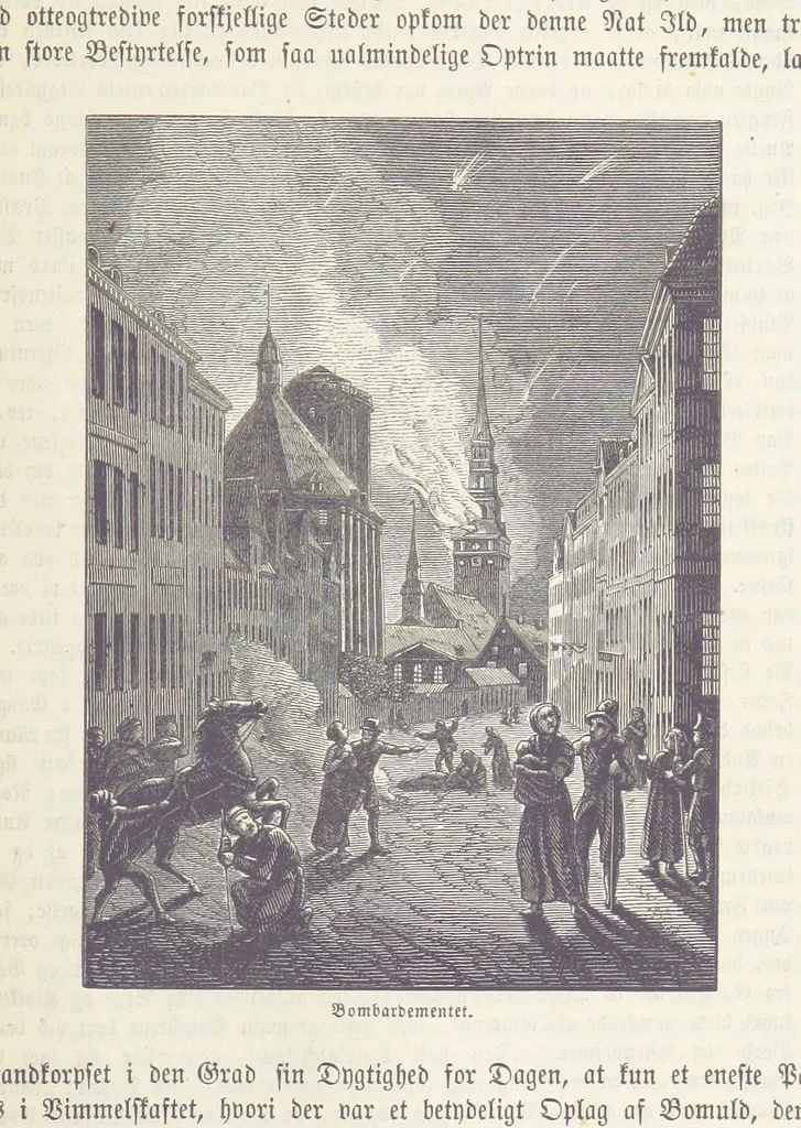 An illustration from Danmarks, Norges og Sverigs Historie, populært fremstillet efter de bedste trykte Kilder [by N. Bache] ... Med 253 Illustrationer i Træsnit, 1867, leaf 141