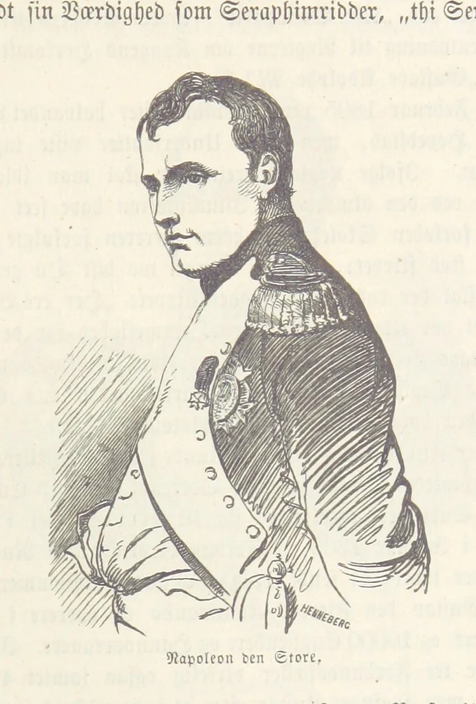 An illustration from Danmarks, Norges og Sverigs Historie, populært fremstillet efter de bedste trykte Kilder [by N. Bache] ... Med 253 Illustrationer i Træsnit, 1867, leaf 159