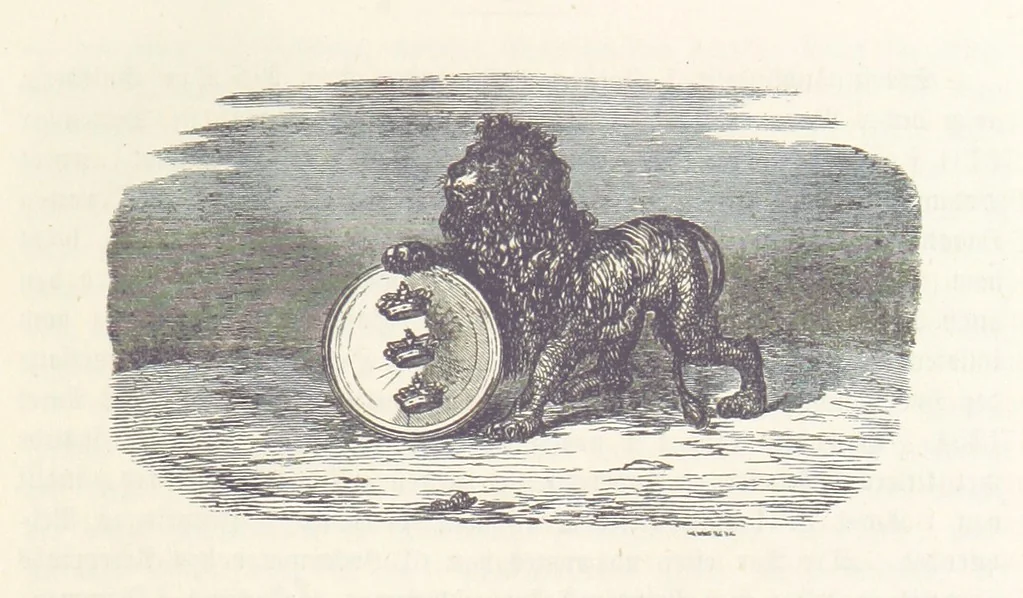 An illustration from Danmarks, Norges og Sverigs Historie, populært fremstillet efter de bedste trykte Kilder [by N. Bache] ... Med 253 Illustrationer i Træsnit, 1867, leaf 17