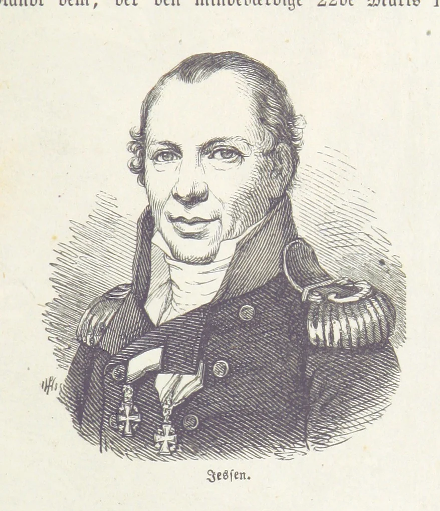 An illustration from Danmarks, Norges og Sverigs Historie, populært fremstillet efter de bedste trykte Kilder [by N. Bache] ... Med 253 Illustrationer i Træsnit, 1867, leaf 175
