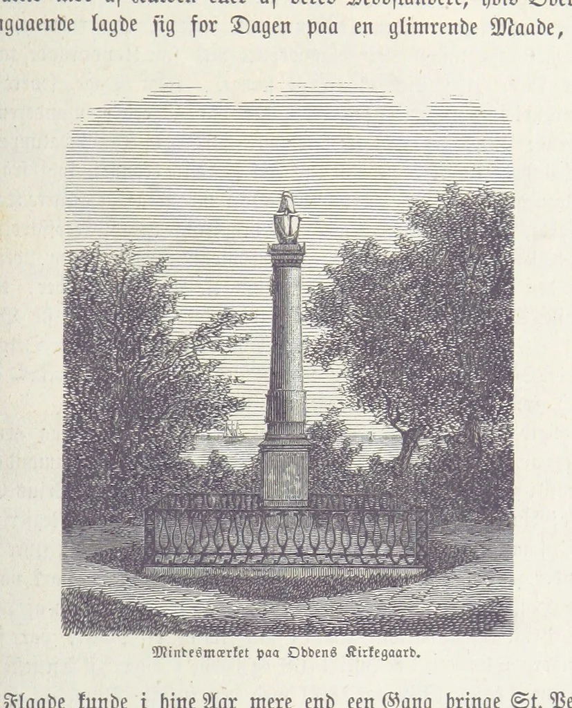 An illustration from Danmarks, Norges og Sverigs Historie, populært fremstillet efter de bedste trykte Kilder [by N. Bache] ... Med 253 Illustrationer i Træsnit, 1867, leaf 177