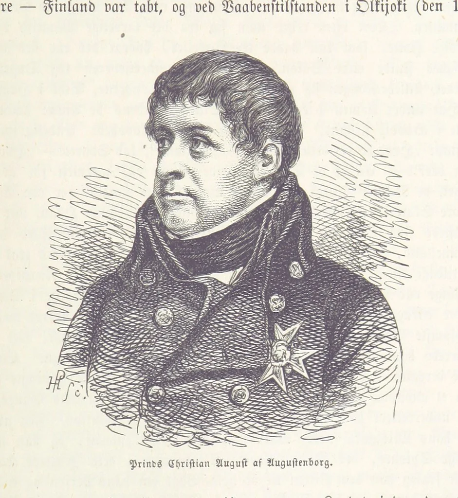 An illustration from Danmarks, Norges og Sverigs Historie, populært fremstillet efter de bedste trykte Kilder [by N. Bache] ... Med 253 Illustrationer i Træsnit, 1867, leaf 185