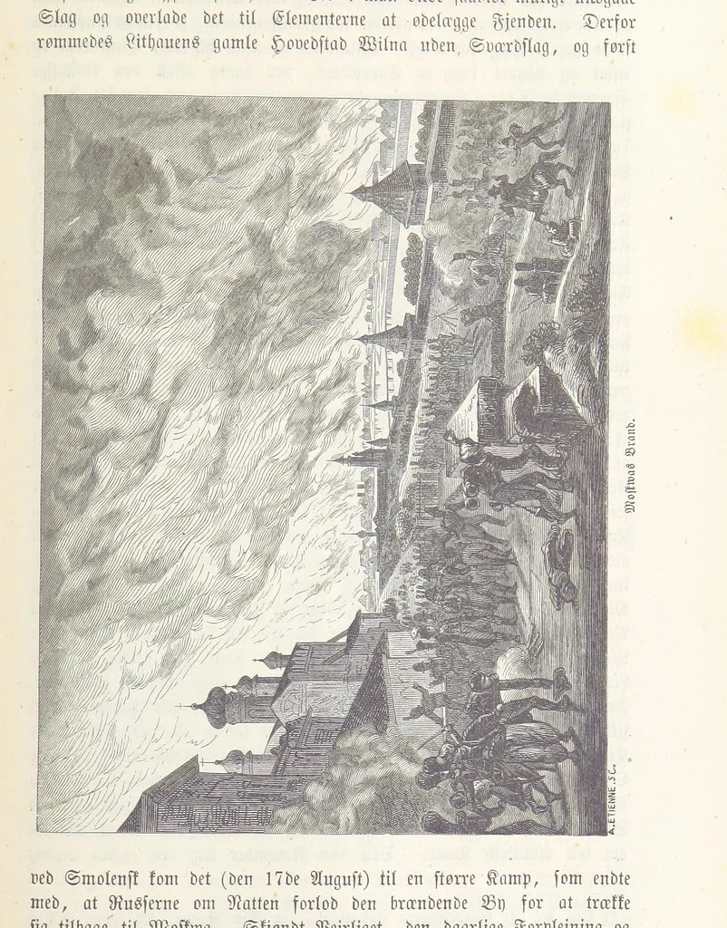 An illustration from Danmarks, Norges og Sverigs Historie, populært fremstillet efter de bedste trykte Kilder [by N. Bache] ... Med 253 Illustrationer i Træsnit, 1867, leaf 231