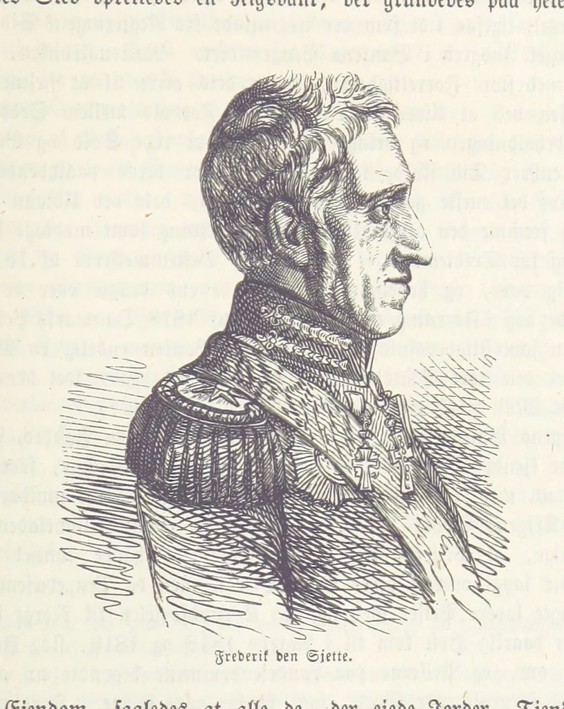 An illustration from Danmarks, Norges og Sverigs Historie, populært fremstillet efter de bedste trykte Kilder [by N. Bache] ... Med 253 Illustrationer i Træsnit, 1867, leaf 307