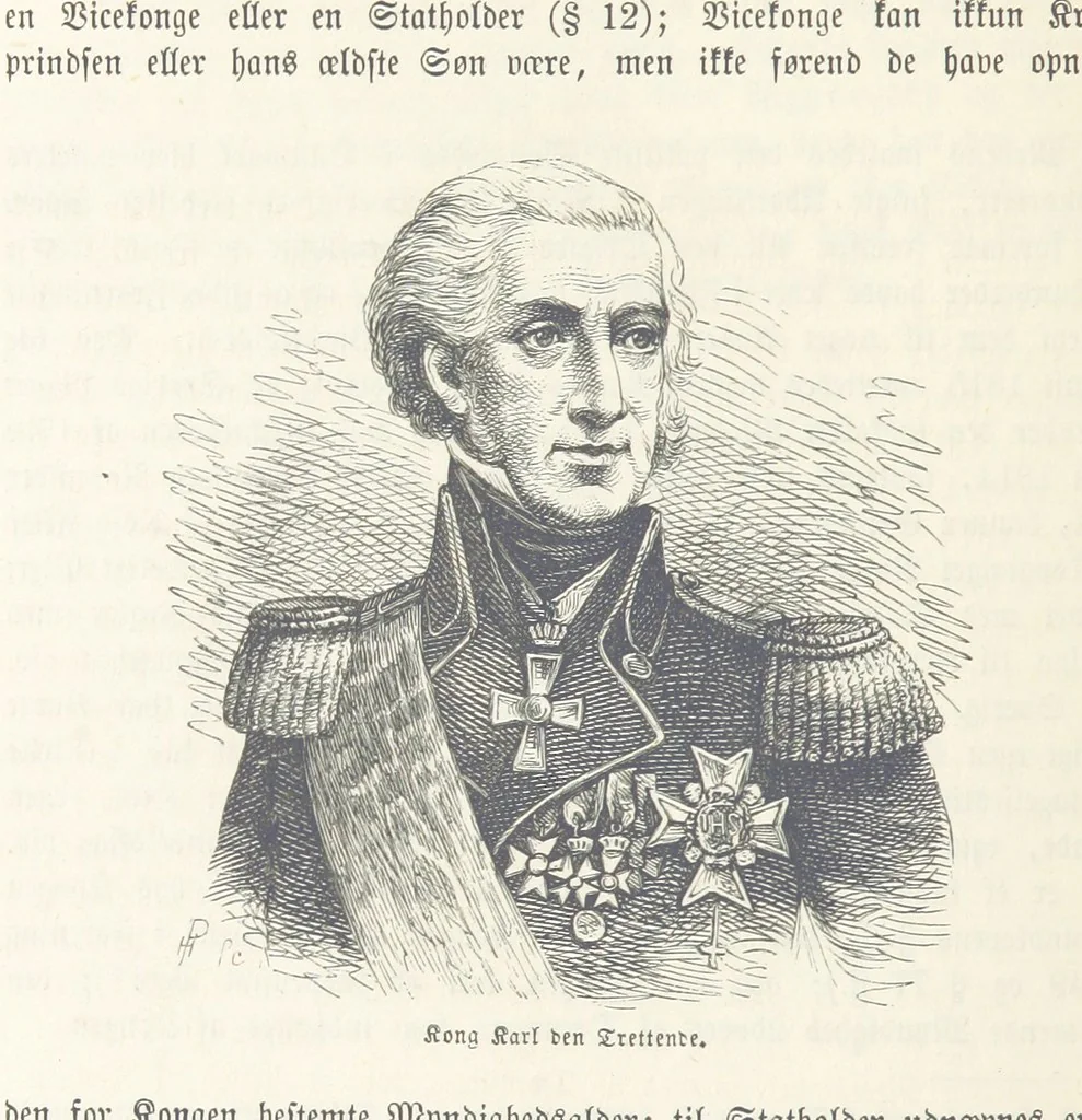 An illustration from Danmarks, Norges og Sverigs Historie, populært fremstillet efter de bedste trykte Kilder [by N. Bache] ... Med 253 Illustrationer i Træsnit, 1867, leaf 378