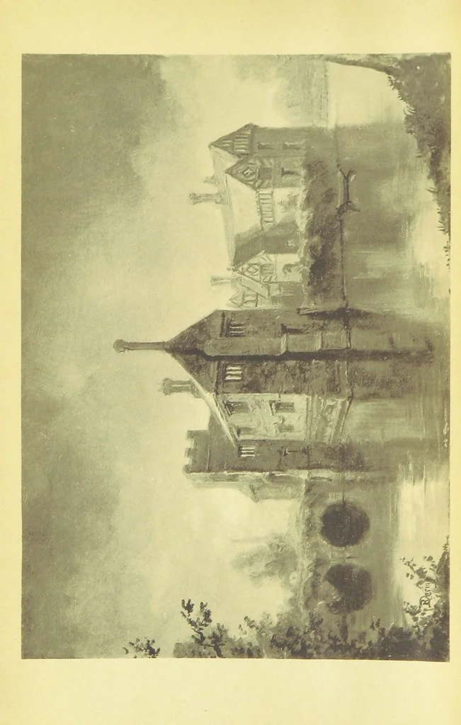 An illustration from The Ban of Maplethorpe ... With a memoir of the author, 1894, leaf 12
