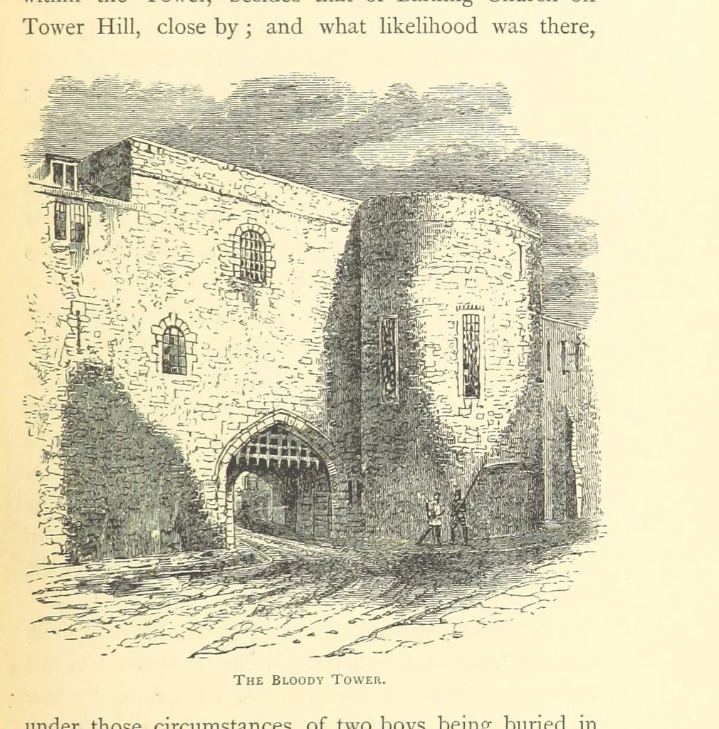 An illustration from Memorials of the Tower of London ... With illustrations, 1867, leaf 87