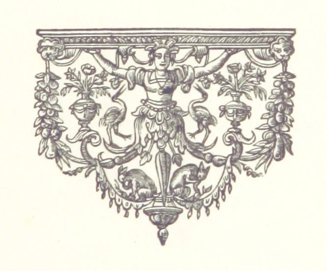 An illustration from Le Vieu Toulouse disparu. Dessins originaux de F. Mazzoli. Texte explicatif par M. M. le Baron Desazars, L. Saint-Charles, E. Lapierre, 1885, leaf 111