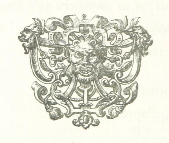 An illustration from Le Vieu Toulouse disparu. Dessins originaux de F. Mazzoli. Texte explicatif par M. M. le Baron Desazars, L. Saint-Charles, E. Lapierre, 1885, leaf 30