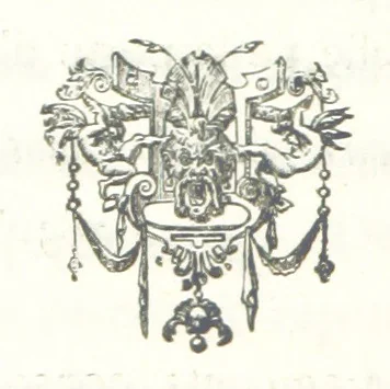 An illustration from Le Vieu Toulouse disparu. Dessins originaux de F. Mazzoli. Texte explicatif par M. M. le Baron Desazars, L. Saint-Charles, E. Lapierre, 1885, leaf 84