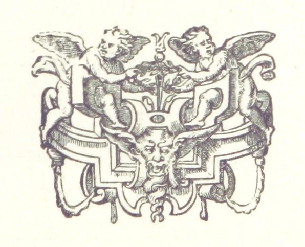 An illustration from Le Vieu Toulouse disparu. Dessins originaux de F. Mazzoli. Texte explicatif par M. M. le Baron Desazars, L. Saint-Charles, E. Lapierre, 1885, leaf 95