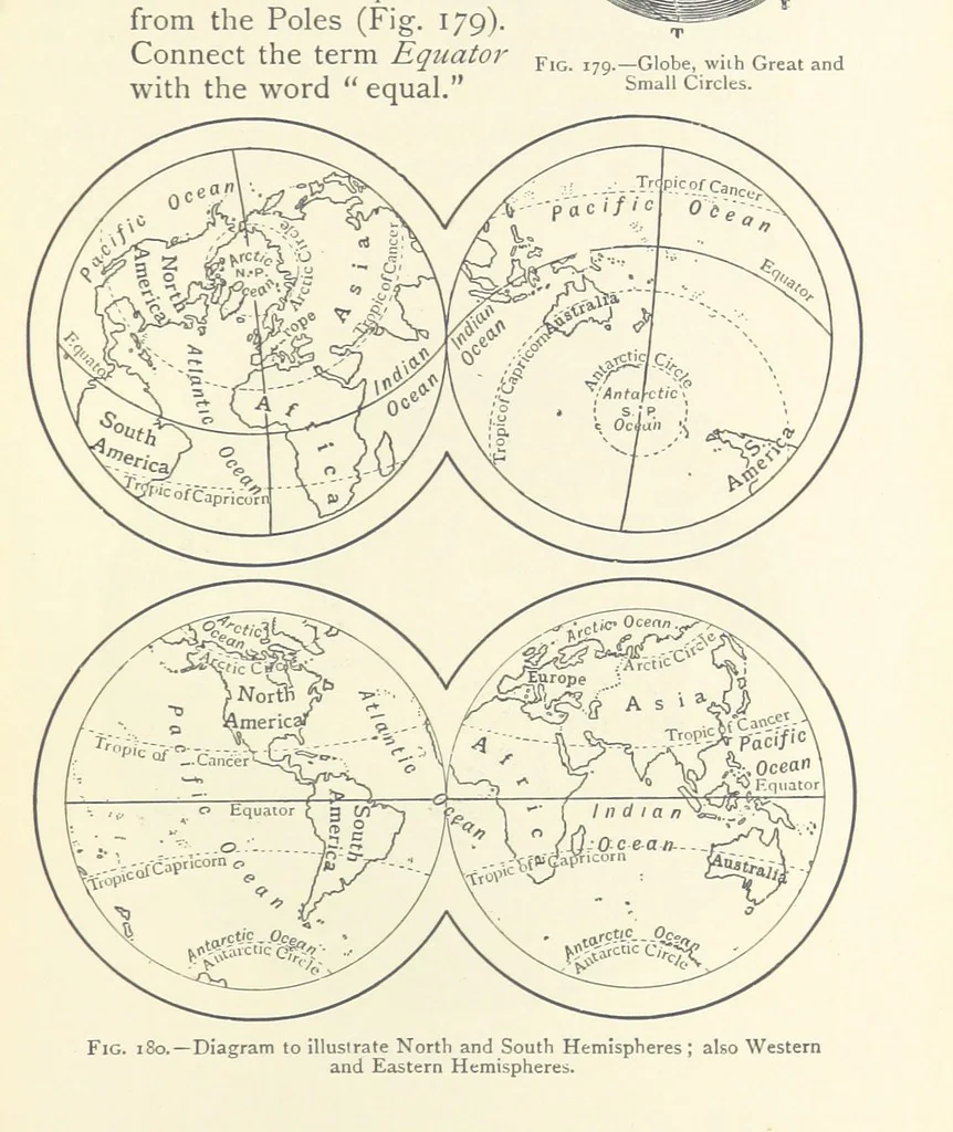 An illustration from Object Lessons in Geography for Standards I. II. & III, 1899, leaf 195