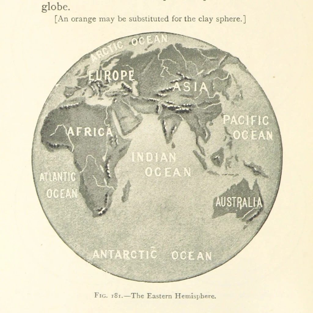 An illustration from Object Lessons in Geography for Standards I. II. & III, 1899, leaf 196