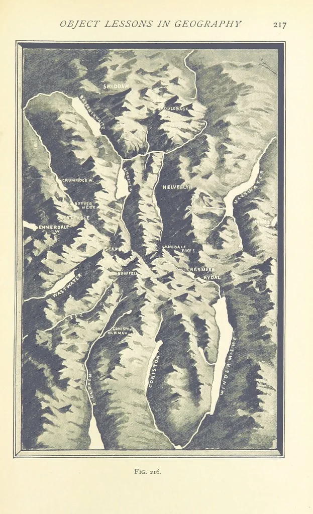 An illustration from Object Lessons in Geography for Standards I. II. & III, 1899, leaf 239