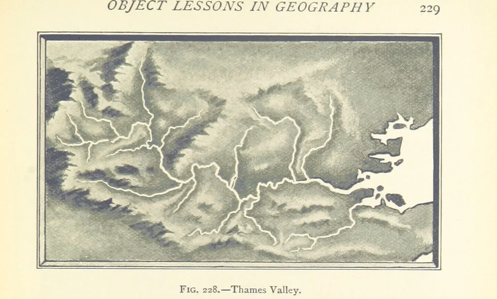 An illustration from Object Lessons in Geography for Standards I. II. & III, 1899, leaf 251