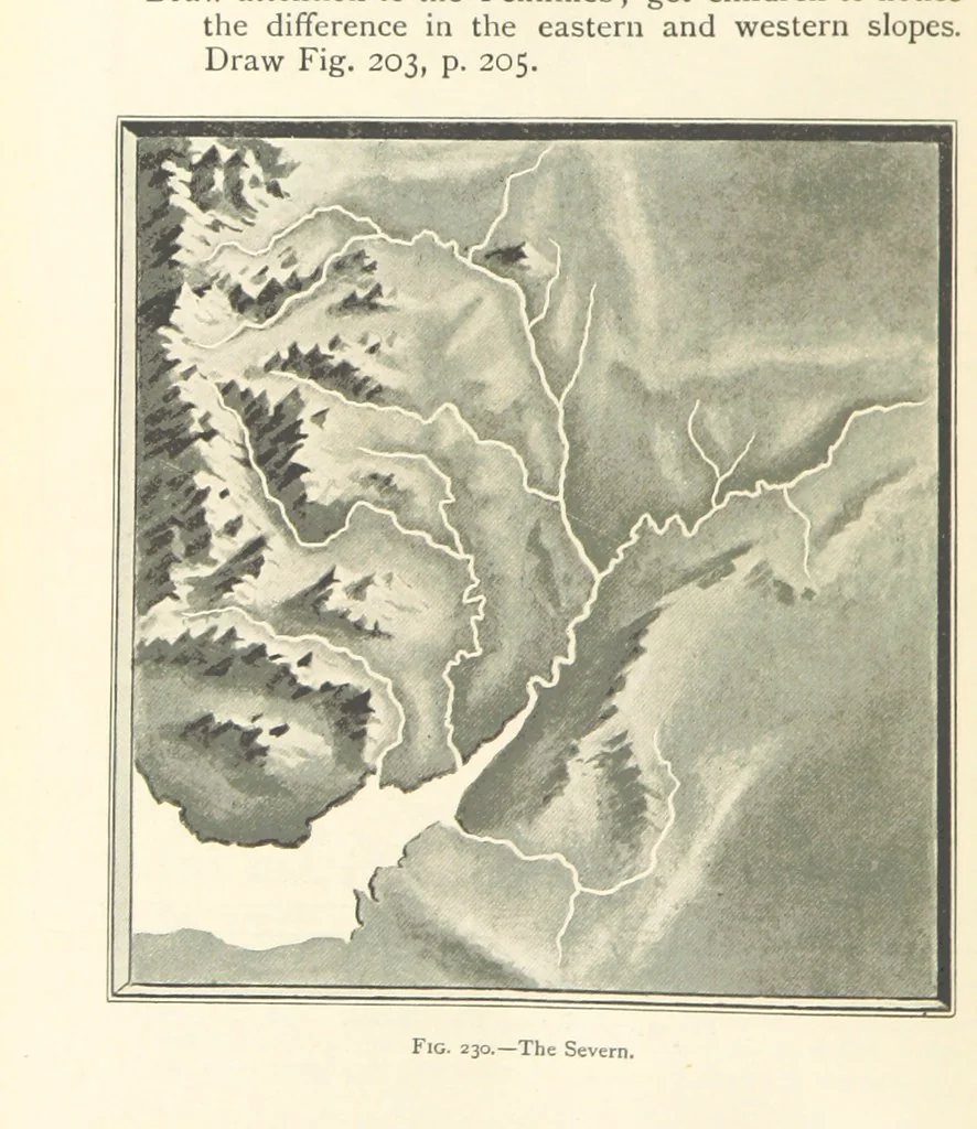 An illustration from Object Lessons in Geography for Standards I. II. & III, 1899, leaf 252