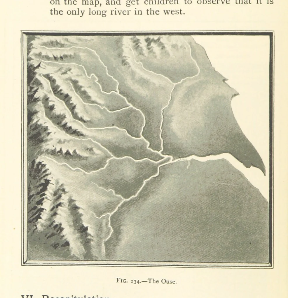 An illustration from Object Lessons in Geography for Standards I. II. & III, 1899, leaf 256