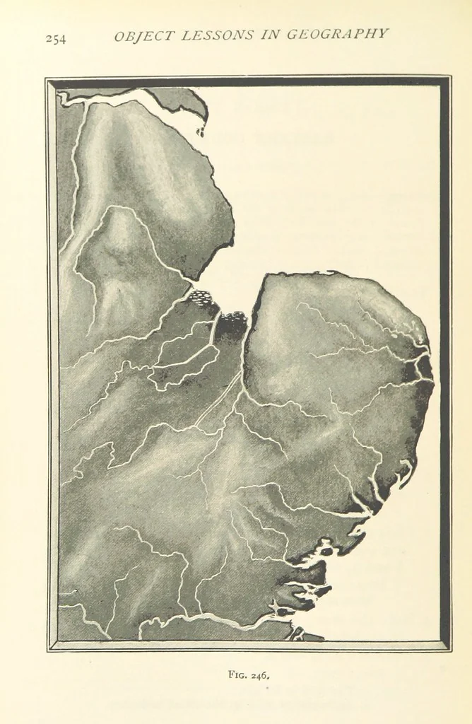 An illustration from Object Lessons in Geography for Standards I. II. & III, 1899, leaf 276