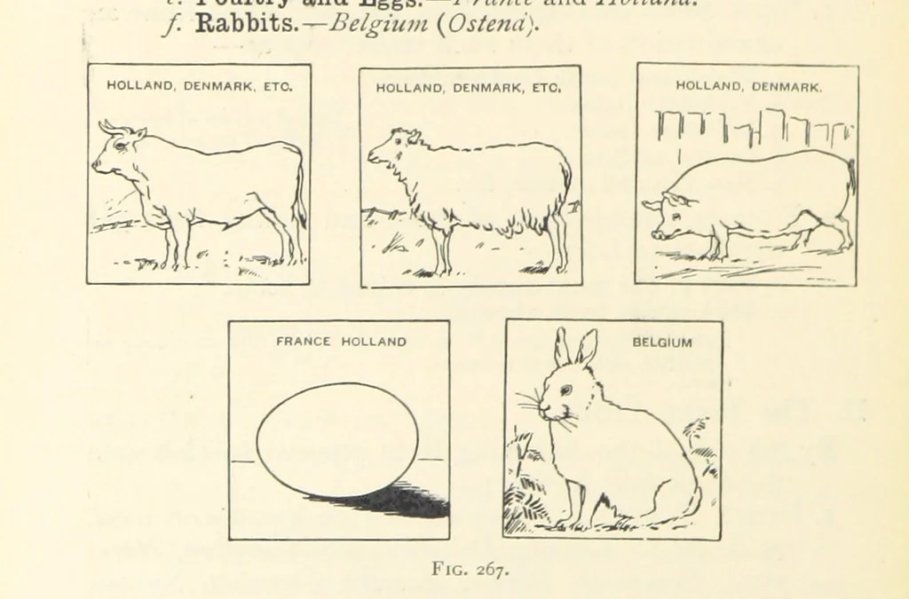 An illustration from Object Lessons in Geography for Standards I. II. & III, 1899, leaf 298