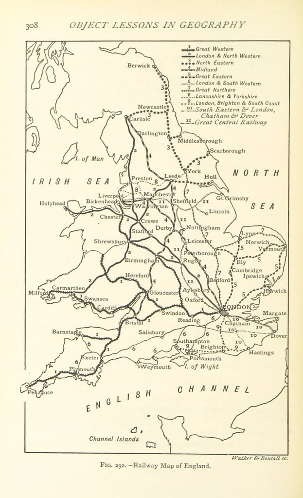 An illustration from Object Lessons in Geography for Standards I. II. & III, 1899, leaf 330