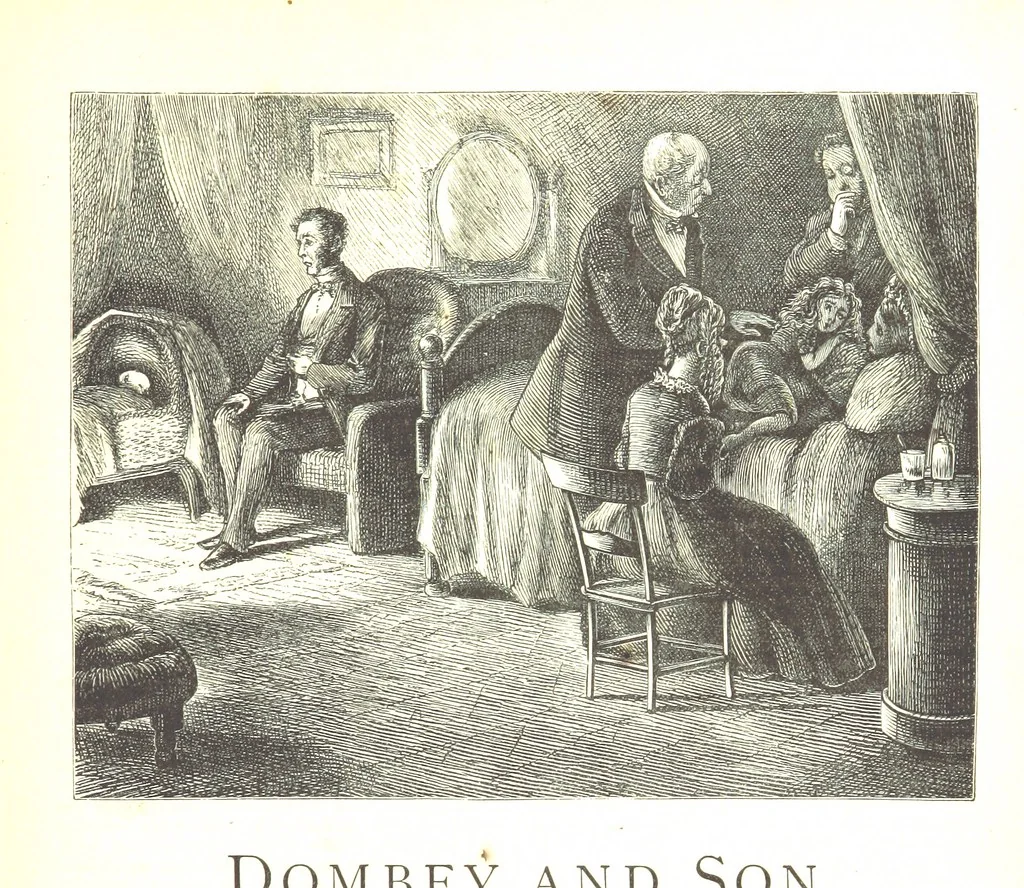 An illustration from Thirty plates, proofs of illustrations to the “Household edition” of the works of Charles Dickens.] [1875, 76], leaf 13