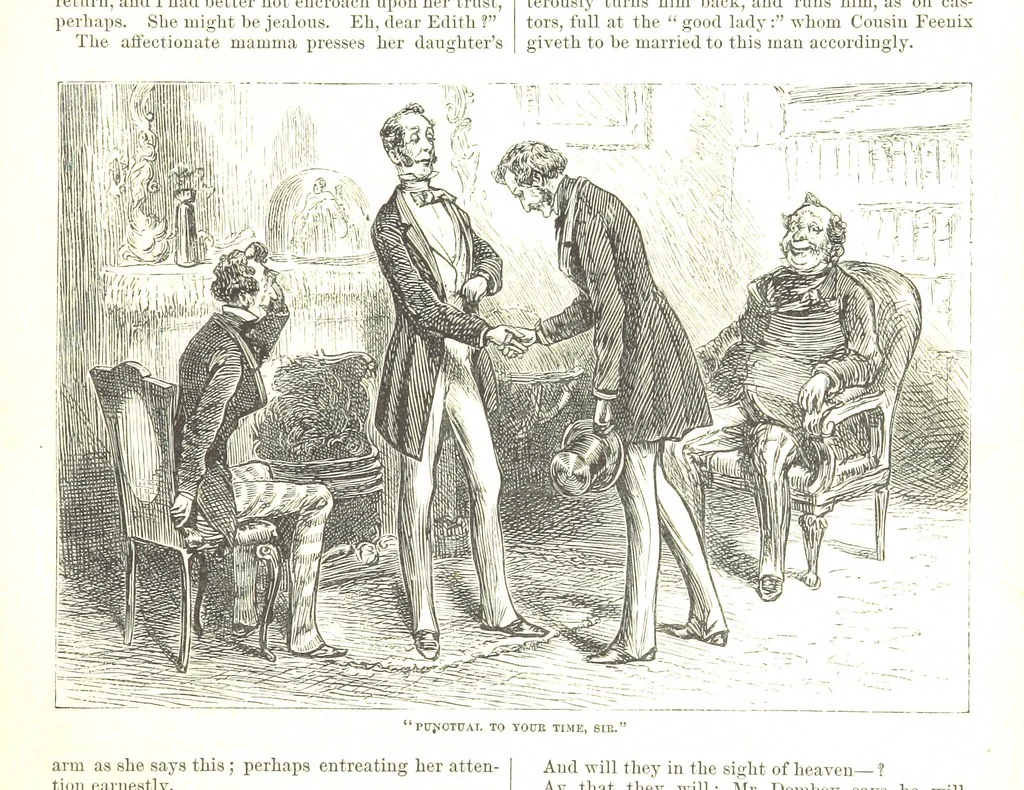 An illustration from Thirty plates, proofs of illustrations to the “Household edition” of the works of Charles Dickens.] [1875, 76], leaf 189