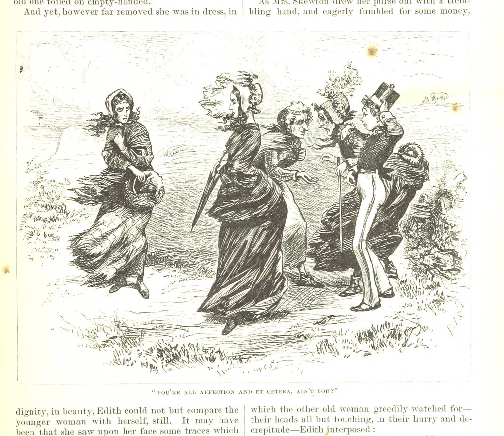 An illustration from Thirty plates, proofs of illustrations to the “Household edition” of the works of Charles Dickens.] [1875, 76], leaf 241