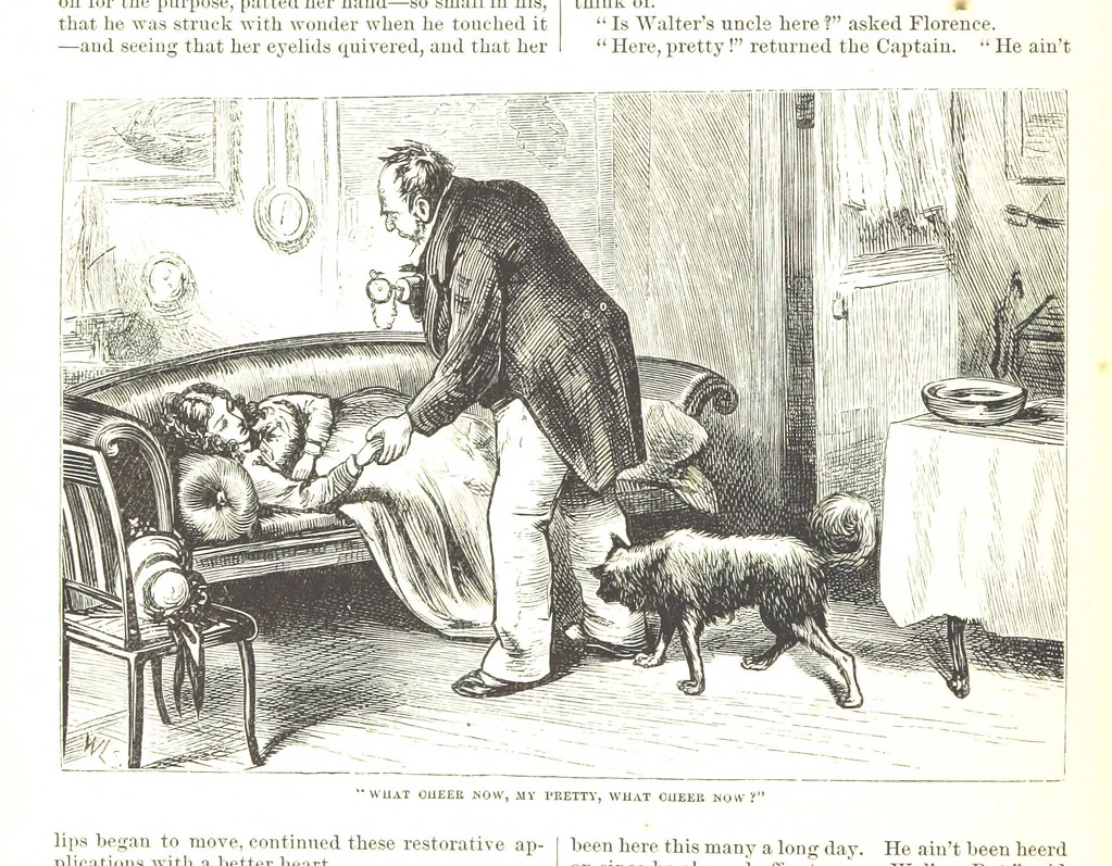 An illustration from Thirty plates, proofs of illustrations to the “Household edition” of the works of Charles Dickens.] [1875, 76], leaf 278