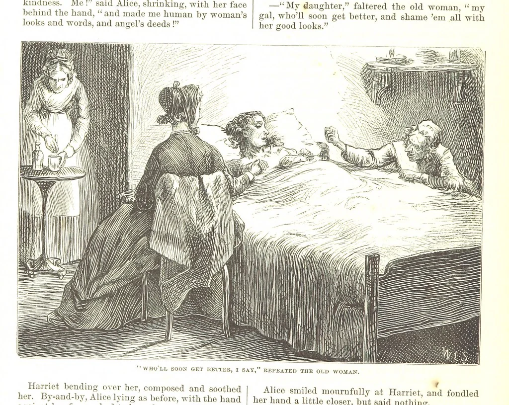 An illustration from Thirty plates, proofs of illustrations to the “Household edition” of the works of Charles Dickens.] [1875, 76], leaf 340