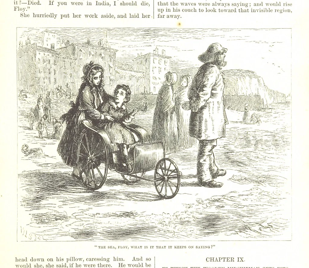 An illustration from Thirty plates, proofs of illustrations to the “Household edition” of the works of Charles Dickens.] [1875, 76], leaf 57