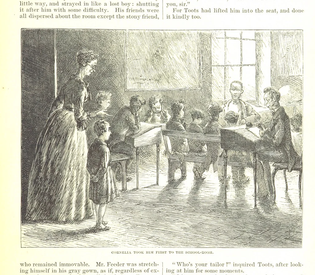An illustration from Thirty plates, proofs of illustrations to the “Household edition” of the works of Charles Dickens.] [1875, 76], leaf 75