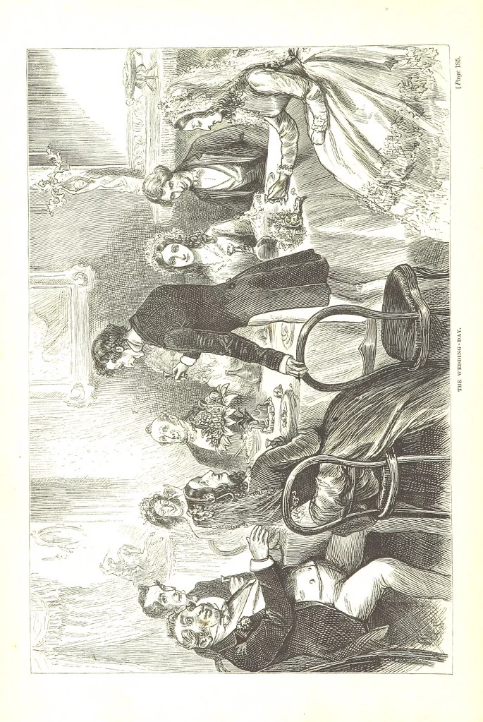 An illustration from Thirty plates, proofs of illustrations to the “Household edition” of the works of Charles Dickens.] [1875, 76], leaf 8