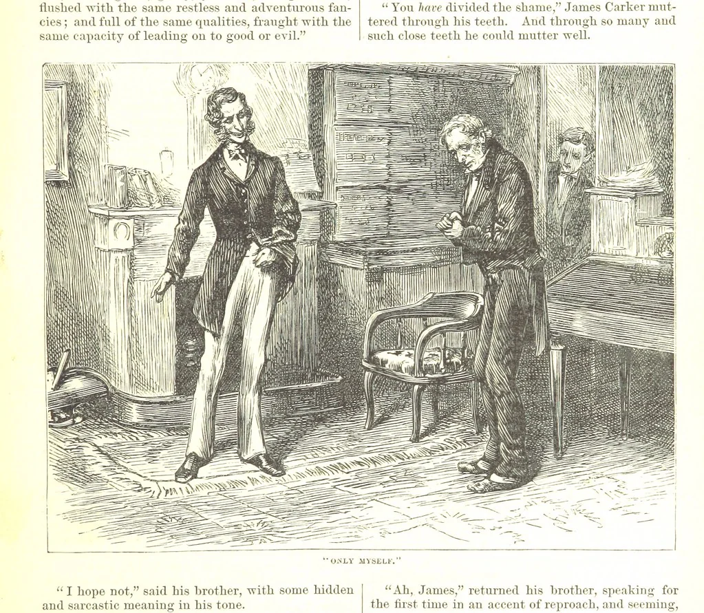 An illustration from Thirty plates, proofs of illustrations to the “Household edition” of the works of Charles Dickens.] [1875, 76], leaf 85