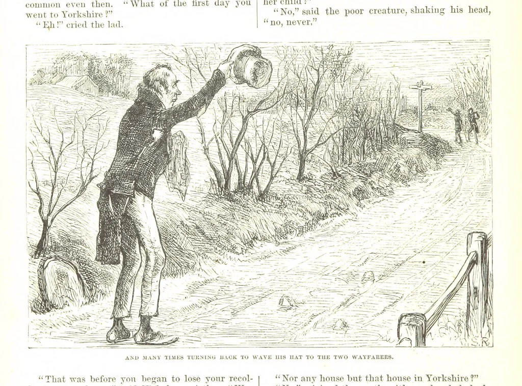 An illustration from Thirty plates, proofs of illustrations to the “Household edition” of the works of Charles Dickens.] [1875, 76], leaf 124