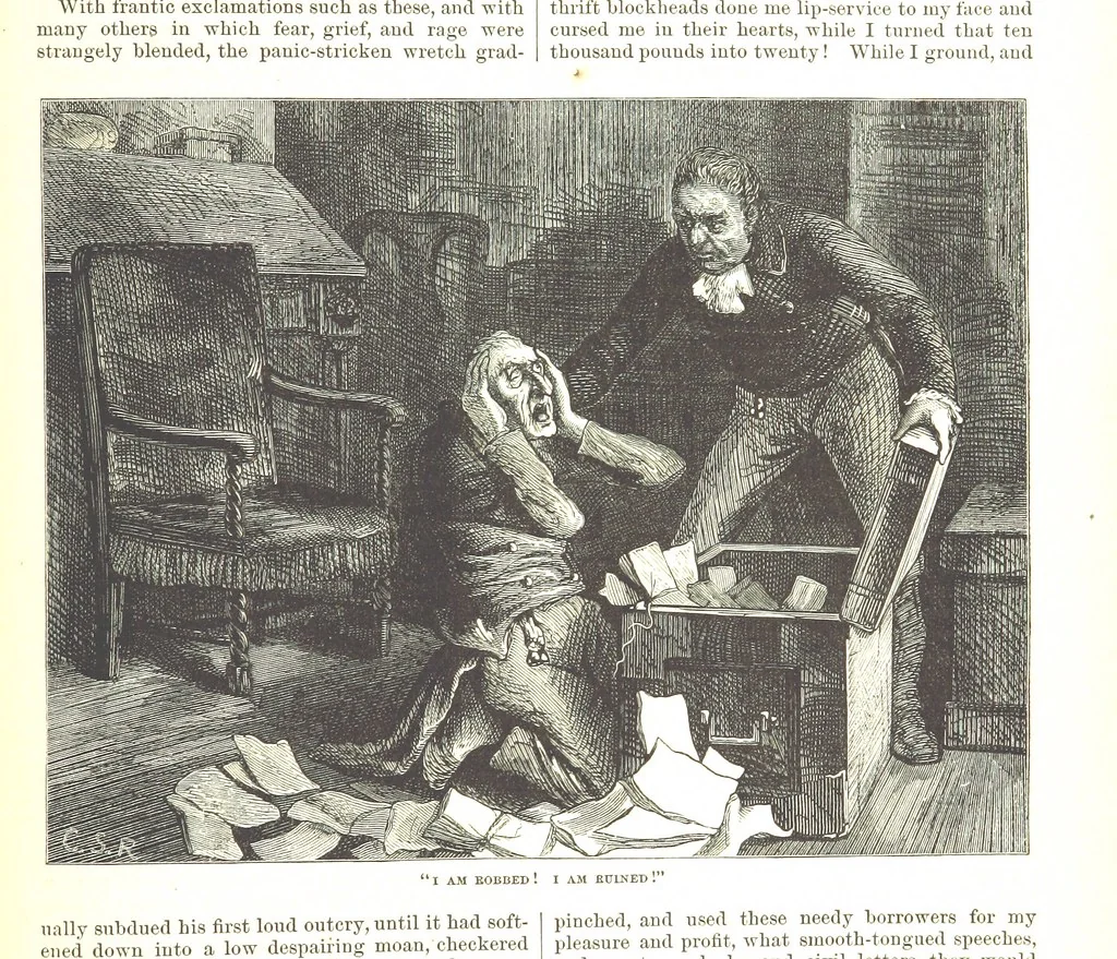 An illustration from Thirty plates, proofs of illustrations to the “Household edition” of the works of Charles Dickens.] [1875, 76], leaf 307
