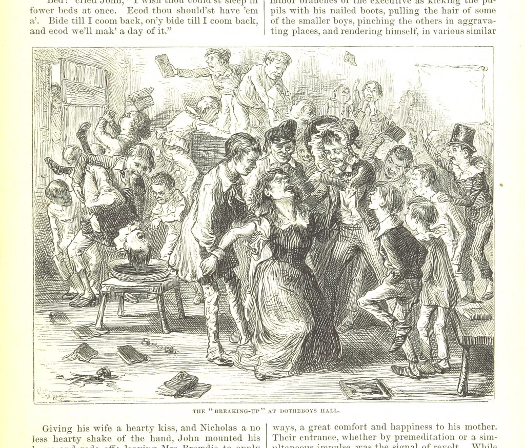 An illustration from Thirty plates, proofs of illustrations to the “Household edition” of the works of Charles Dickens.] [1875, 76], leaf 341