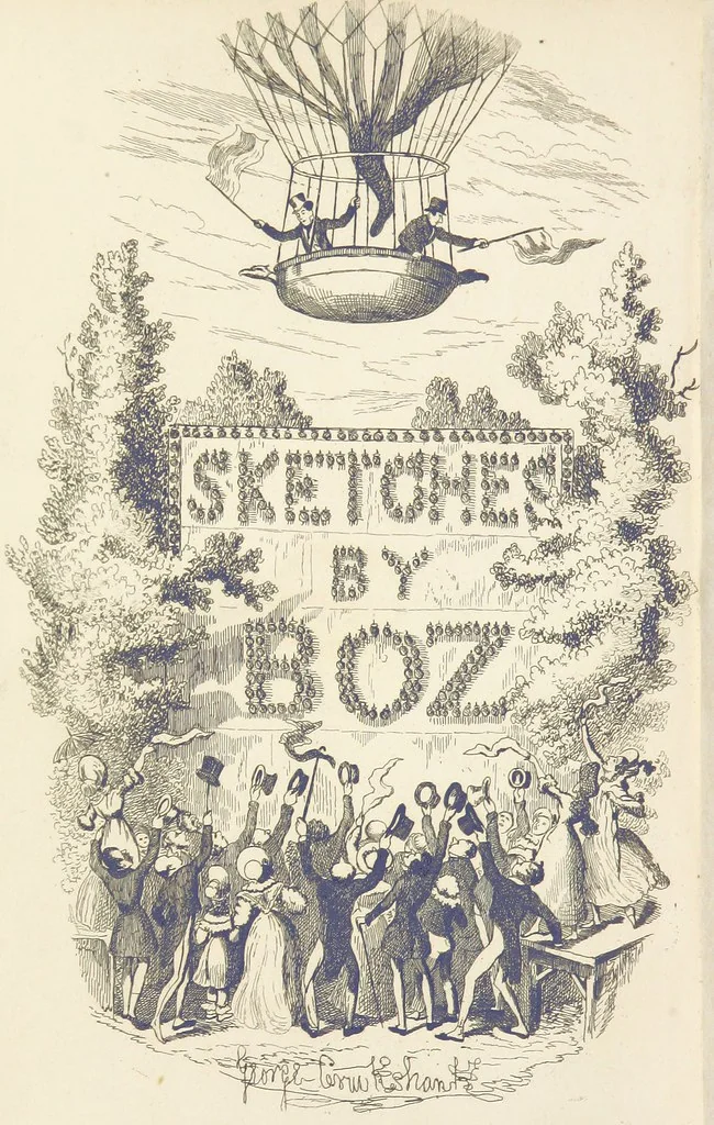 An illustration from Works of Charles Dickens. New illustrated library edition. [With a preface to each work by Edwin P. Whipple, 1876, leaf 10