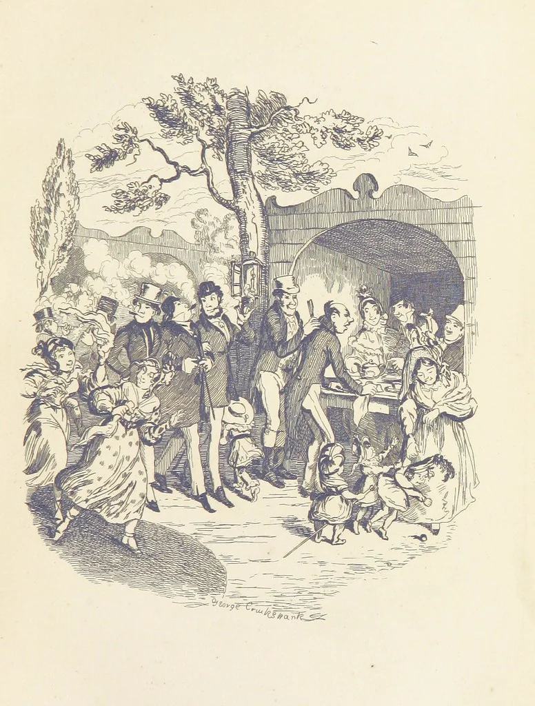 An illustration from Works of Charles Dickens. New illustrated library edition. [With a preface to each work by Edwin P. Whipple, 1876, leaf 125