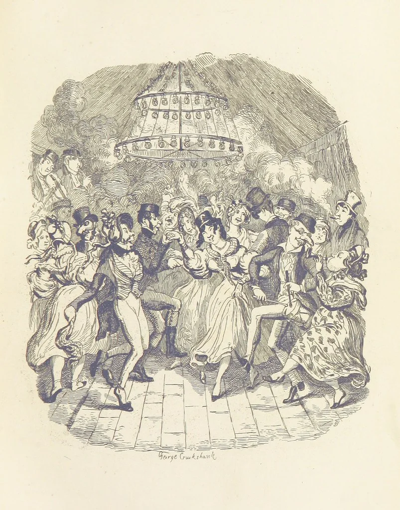 An illustration from Works of Charles Dickens. New illustrated library edition. [With a preface to each work by Edwin P. Whipple, 1876, leaf 145