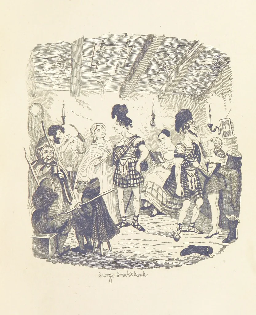An illustration from Works of Charles Dickens. New illustrated library edition. [With a preface to each work by Edwin P. Whipple, 1876, leaf 155