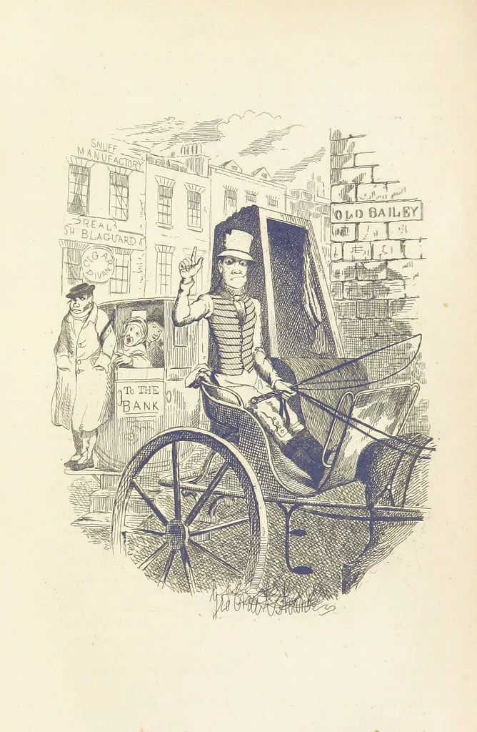 An illustration from Works of Charles Dickens. New illustrated library edition. [With a preface to each work by Edwin P. Whipple, 1876, leaf 182