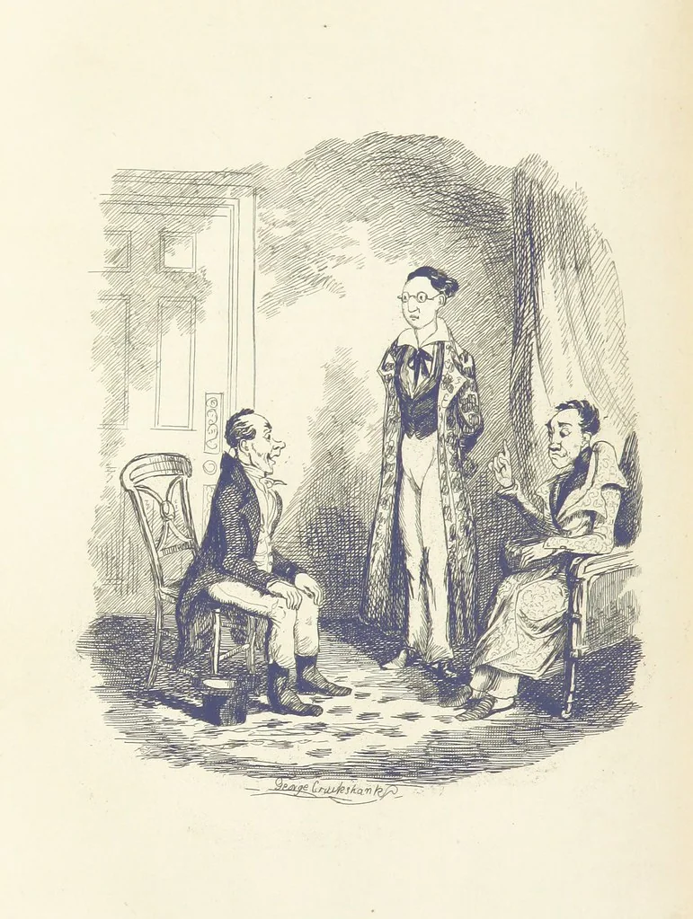 An illustration from Works of Charles Dickens. New illustrated library edition. [With a preface to each work by Edwin P. Whipple, 1876, leaf 334