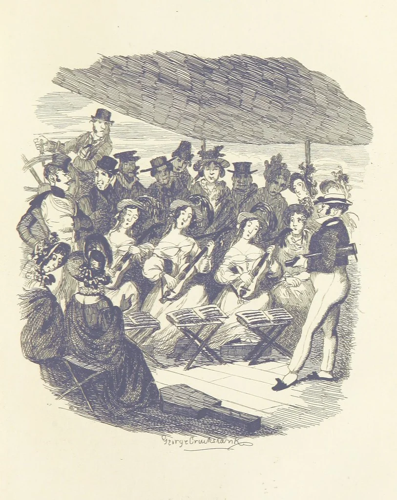 An illustration from Works of Charles Dickens. New illustrated library edition. [With a preface to each work by Edwin P. Whipple, 1876, leaf 451