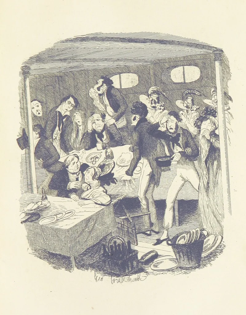 An illustration from Works of Charles Dickens. New illustrated library edition. [With a preface to each work by Edwin P. Whipple, 1876, leaf 473