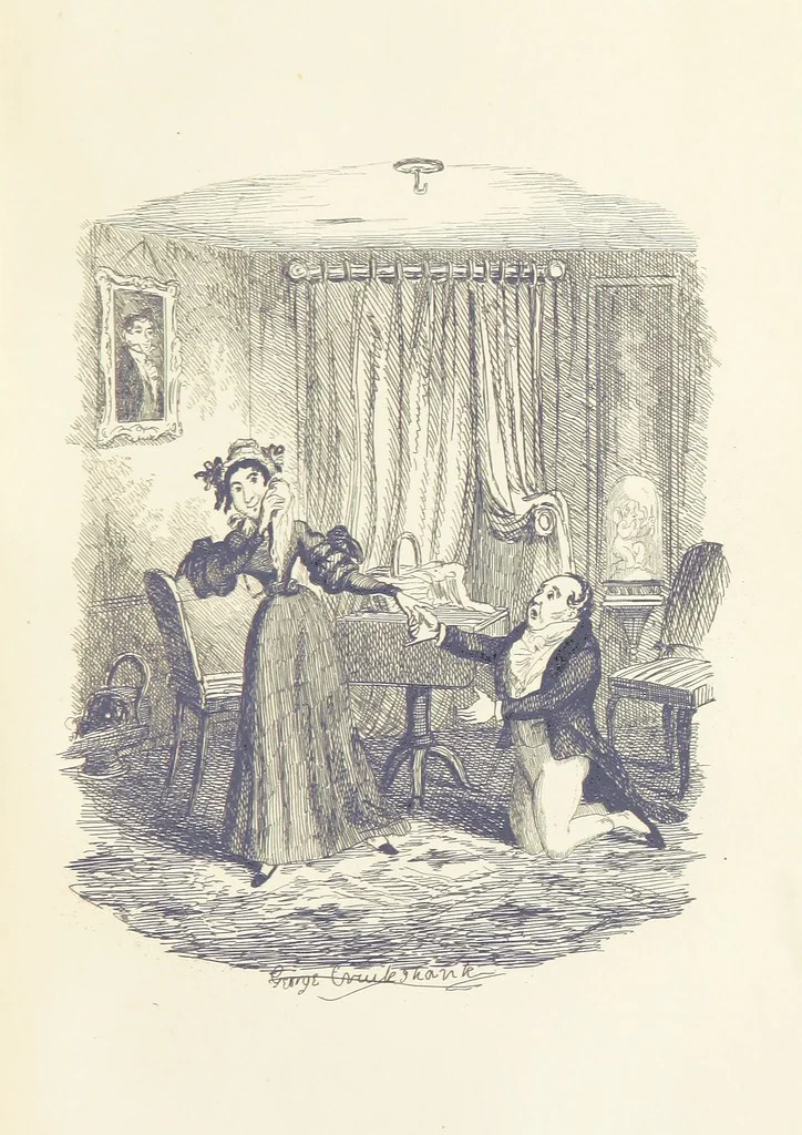 An illustration from Works of Charles Dickens. New illustrated library edition. [With a preface to each work by Edwin P. Whipple, 1876, leaf 541