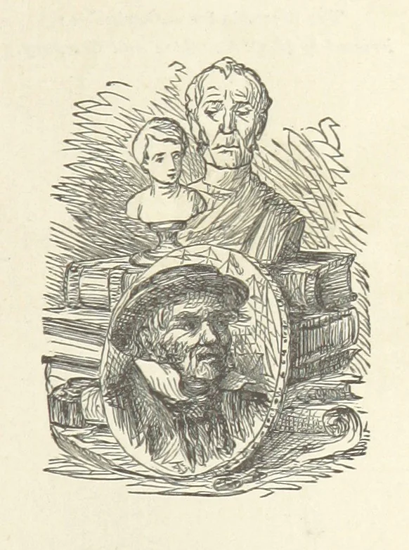 An illustration from Works of Charles Dickens. New illustrated library edition. [With a preface to each work by Edwin P. Whipple, leaf 13