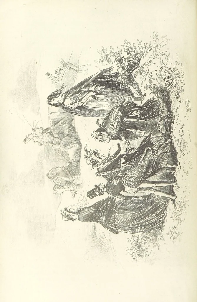 An illustration from Works of Charles Dickens. New illustrated library edition. [With a preface to each work by Edwin P. Whipple, leaf 178
