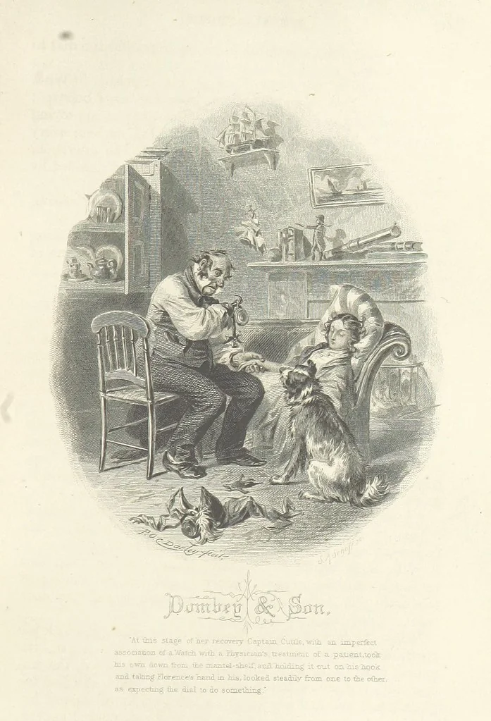 An illustration from Works of Charles Dickens. New illustrated library edition. [With a preface to each work by Edwin P. Whipple, leaf 285