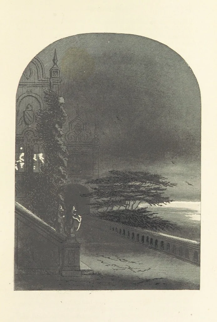 An illustration from Works of Charles Dickens. New illustrated library edition. [With a preface to each work by Edwin P. Whipple, leaf 105